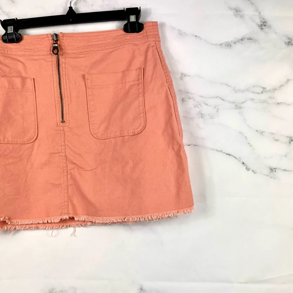 MADEWELL A-Line Zip Skirt
